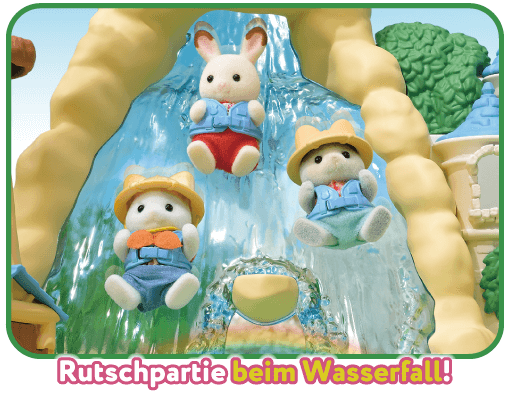 Rutschpartie beim Wasserfall!