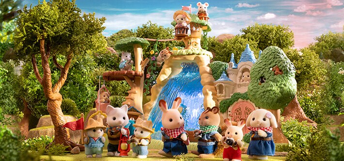 Family Trip Seaside Sylvanian Families