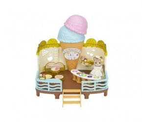 Seaside ice cream store shop sylvanian families