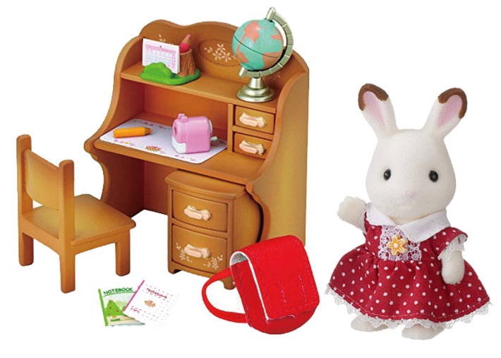 ショコラウサギの女の子 家具セット | シルバニアファミリー