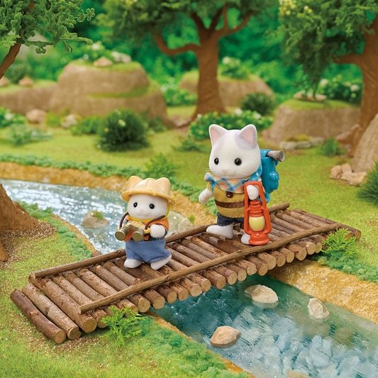 Exciting Exploration Set -Latte Cat Brother & Baby - 9