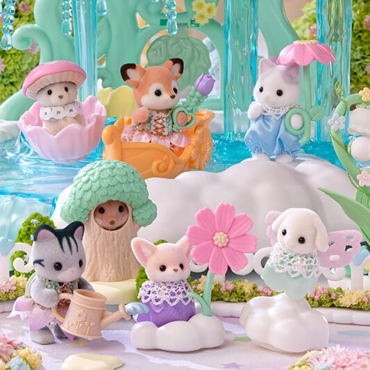 Іграшка-сюрприз Sylvanian Families в асортименті, серія Квіткові друзі - 5