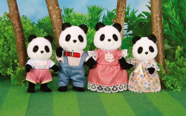 Families Sylvanian | Panda Family