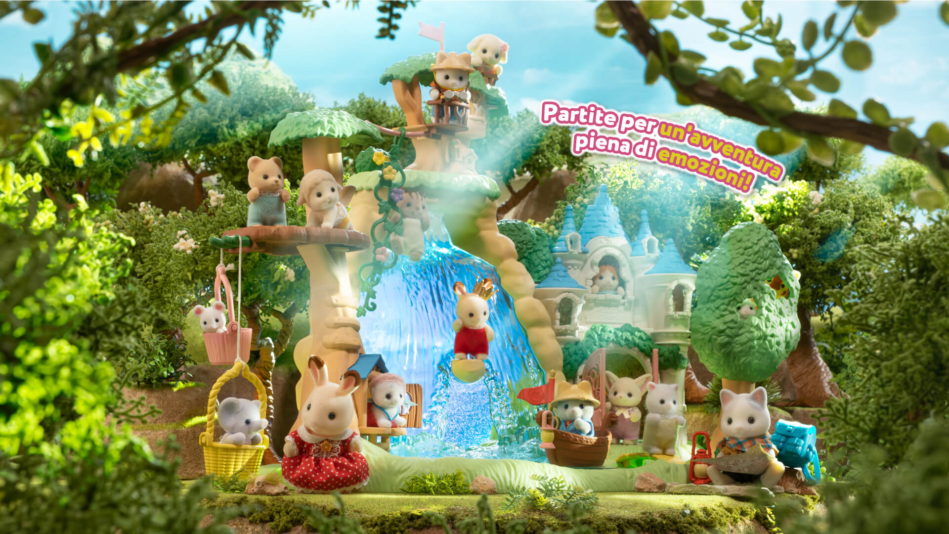 Sylvanian Families, Serie Vacanze in Famiglia, Cascata della foresta segreta