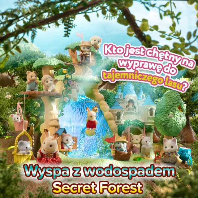 Wyspa z wodospadem Secret Forest 